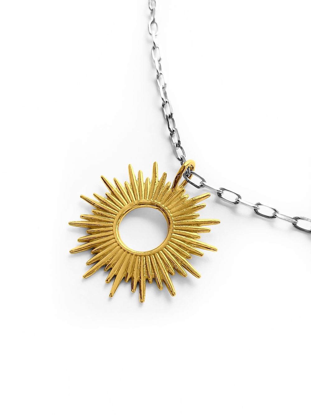 Колье Helios, позолота