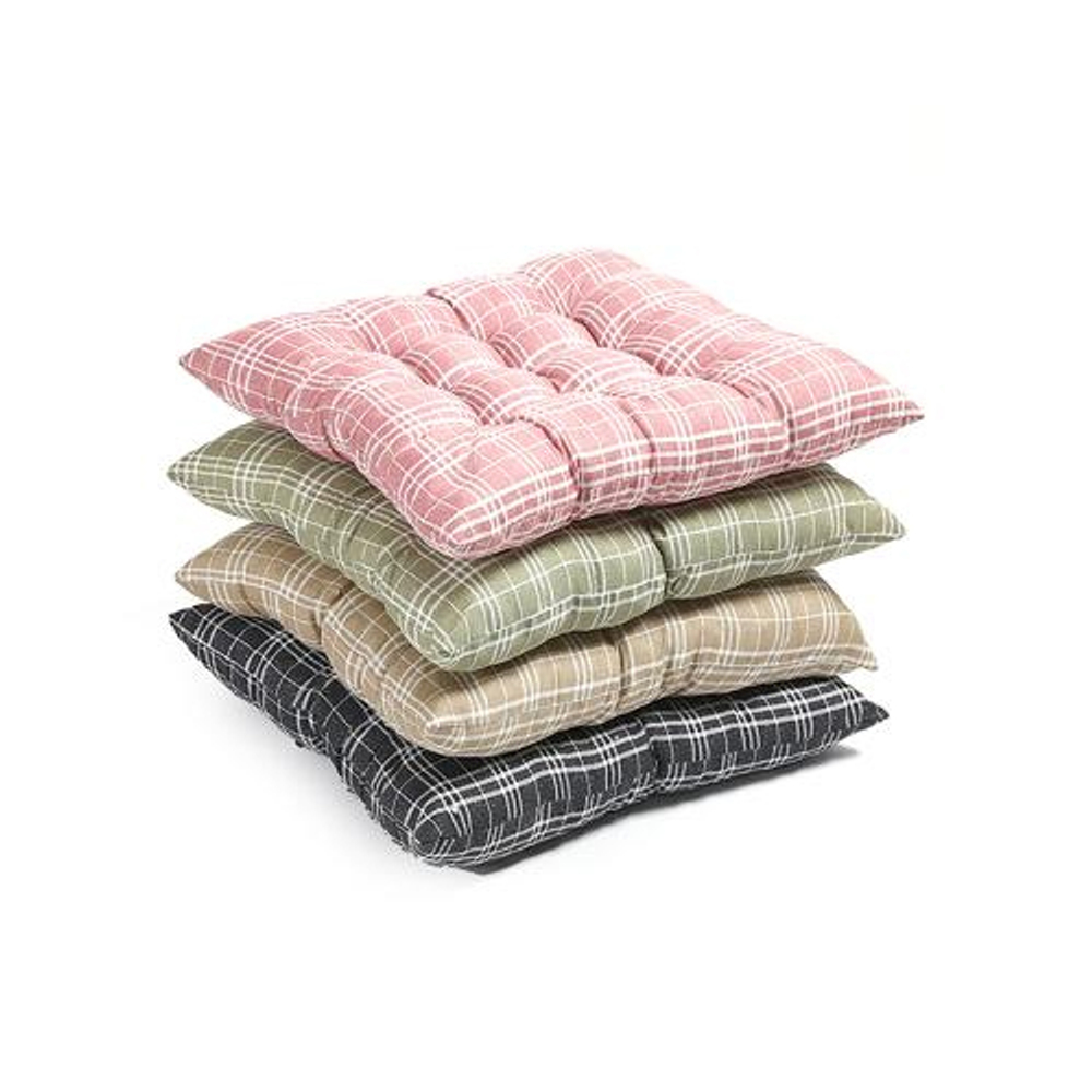 Подушка на стул 38*38см, полиэстер, A-9