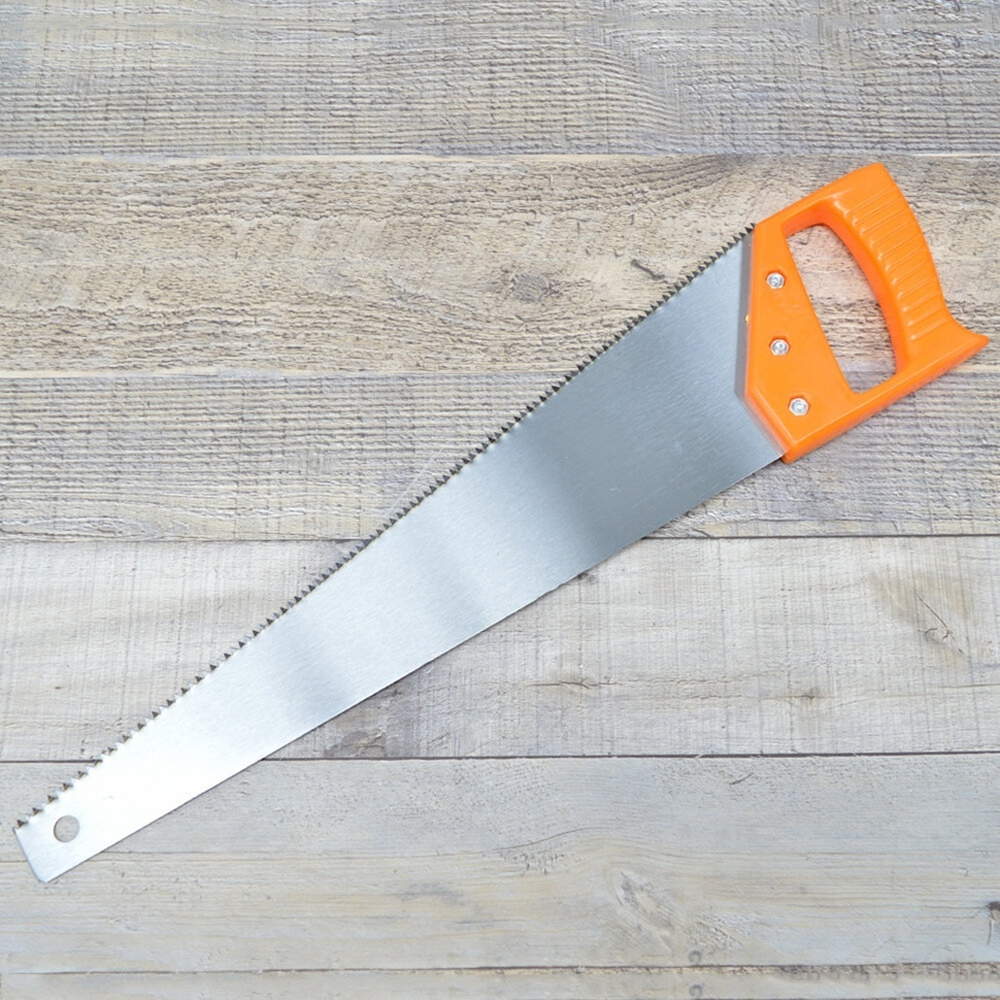 Ножовка 450мм по дереву с пластиковой ручкой