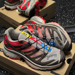 Salomon XT‑4 "Vintage Khaki Red"