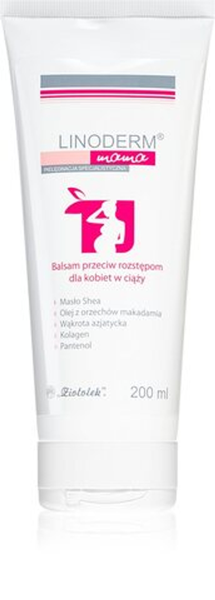 Linoderm Mama Stretch Marks Care - крем для тела против растяжек для беременных /   200  ml  / GTIN 5900558001304
