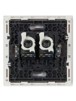 FORTE&PIANO Розетка компьютерная двойная RJ45 кат.5E FP233 белый IEK