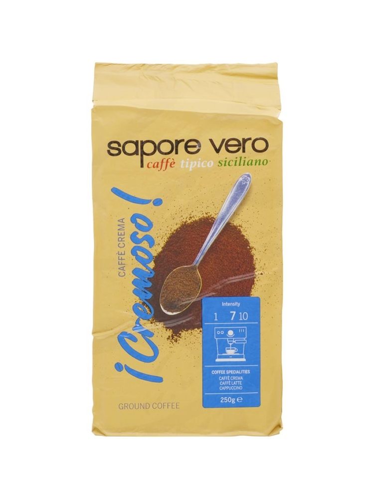 Кофе молотый Sapore Vero Caffe Crema 250 г