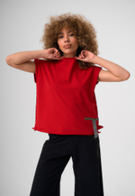 Футболка Квадрат Красный