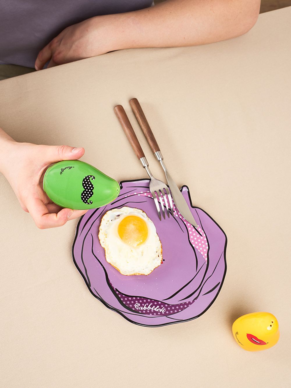 Тарелка сервировочная Cabbitch, 22,5х21 см