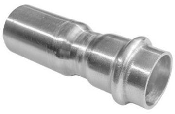Вставка переходная Valtec 22 х 18 мм раструб-труба (пресс-фитинги из нерж. стали серии VTi.905.I)