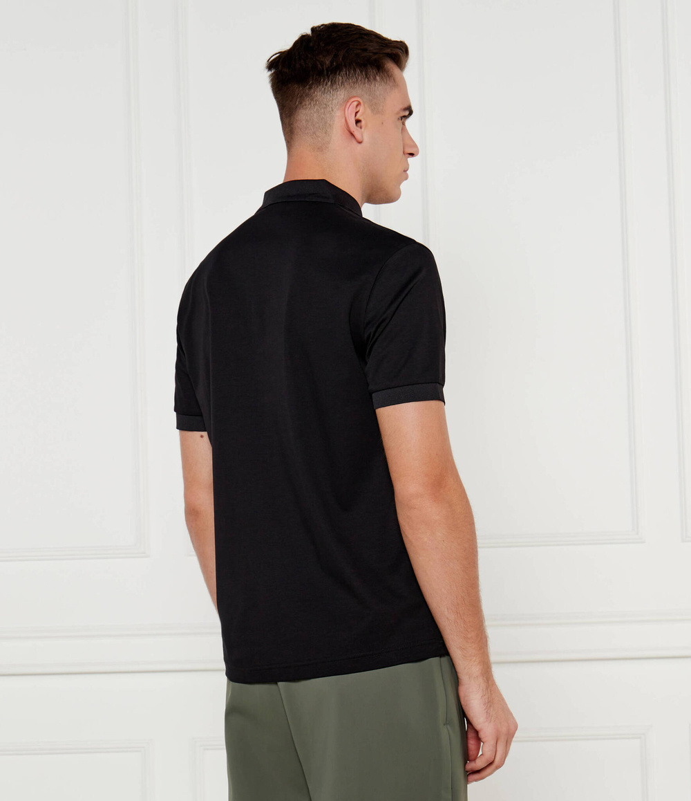 Поло EA7 - черный(6DPF09 PJOLZ)