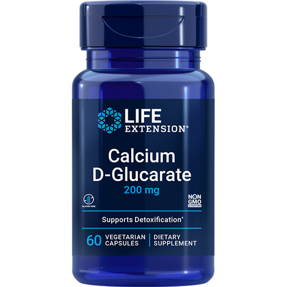 Calcium D Glucarate 60 капсул Life Extension