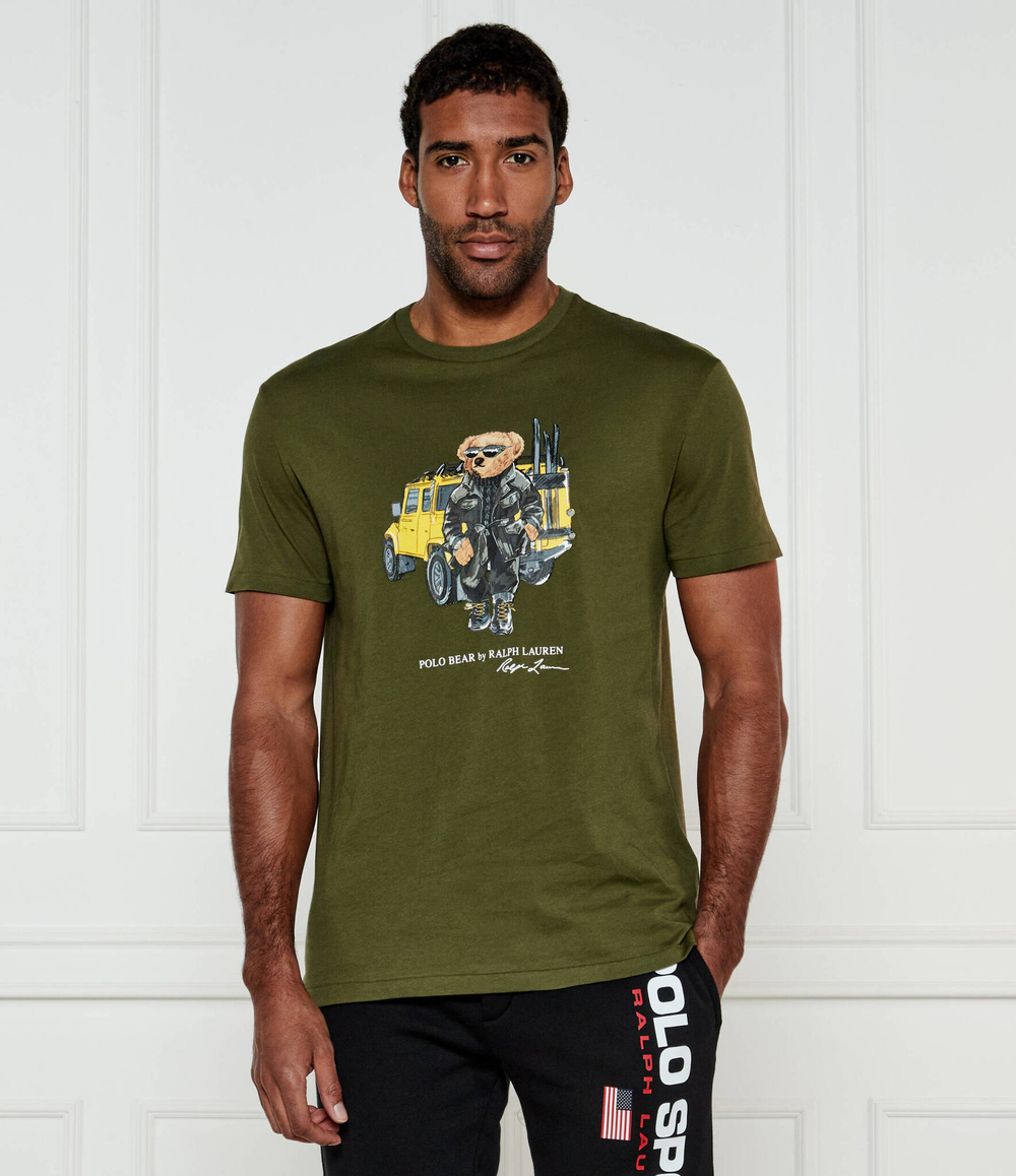 Футболка POLO RALPH LAUREN - хаки(710854497)