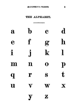 McGuffey's eclectic primer | William Holmes McGuffey