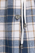 Рубашка хлопковая Джанет (сине-белая) Б14272-4М LT Collection