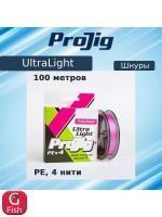 Плетеный шнур для рыбалки ProJig UltraLight