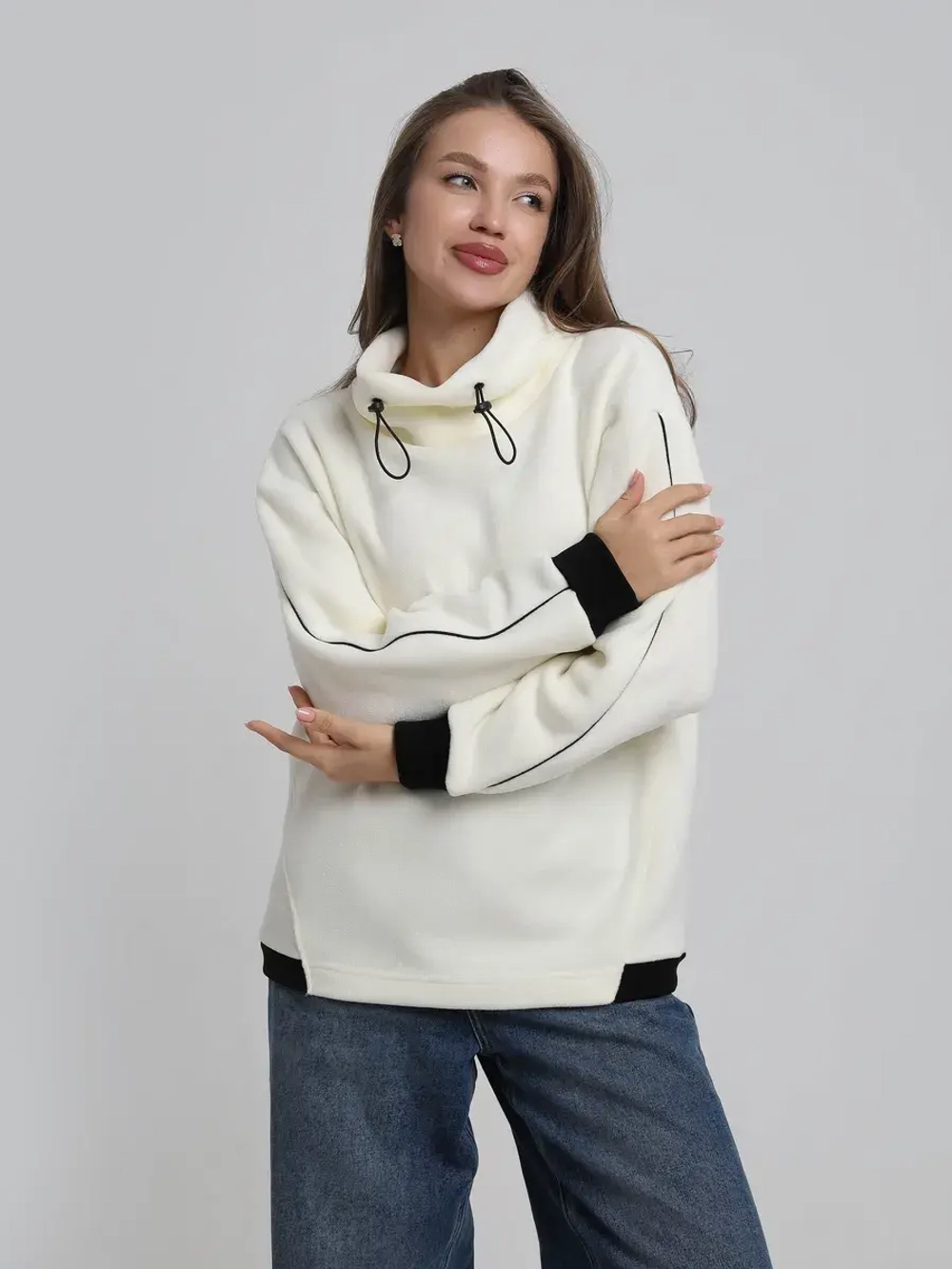 Толстовка теплая флисовая