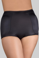 Шелковистые трусы пуш-ап для бедер и ягодиц (Размер: M) (Цвет: бежевый)