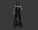 Джонни Сильверхенд Киберпанк 2077 Фигурка Johnny Silverhand Cyberpunk 2077