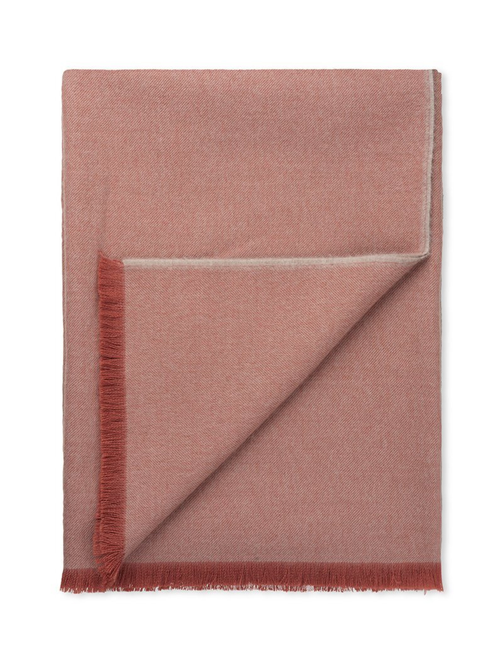 Плед 130х200 Elvang Skyfall красный