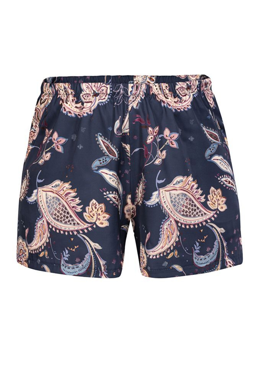 Пижамный комплект Daisy: топ и принтованные шорты (Размер: M) (Цвет: сливовый)