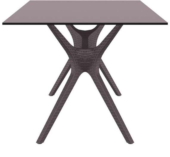 Стол Ibiza Table 180х90 см коричневый