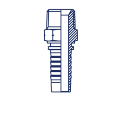 Фитинг DN 10 NPTF 1/4