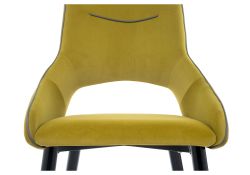 Стул на металлокаркасе Ordal khaki / black