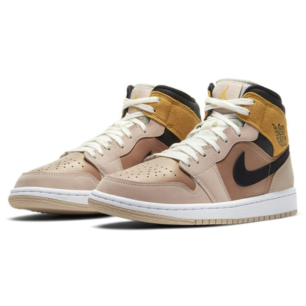 Кроссовки Air Jordan 1 Mid SE Particle Beige