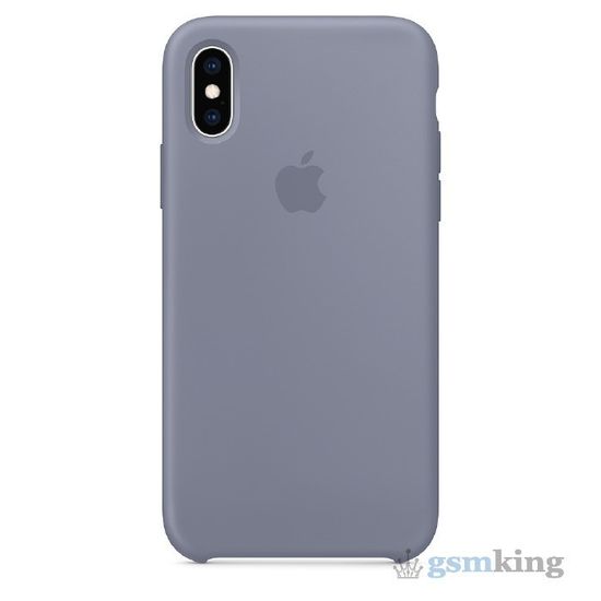 Silicone Case iPhone X/XS Lavender Gray «Тёмная лаванда»
