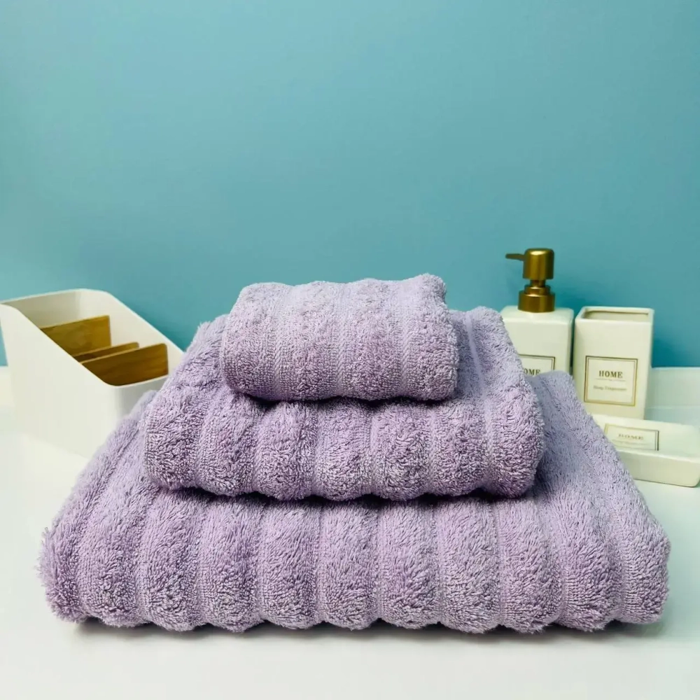 Полотенце махровое 50*90см «FLUFFY» цвет ежевичный мусс 04-134, плотность 500гр/м2