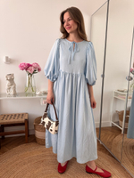 Платье Мари для беременных и кормящих, Голубой