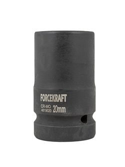 Головка ударная для футорки 1'', 20мм (4гр.) FORCEKRAFT FK-4819020