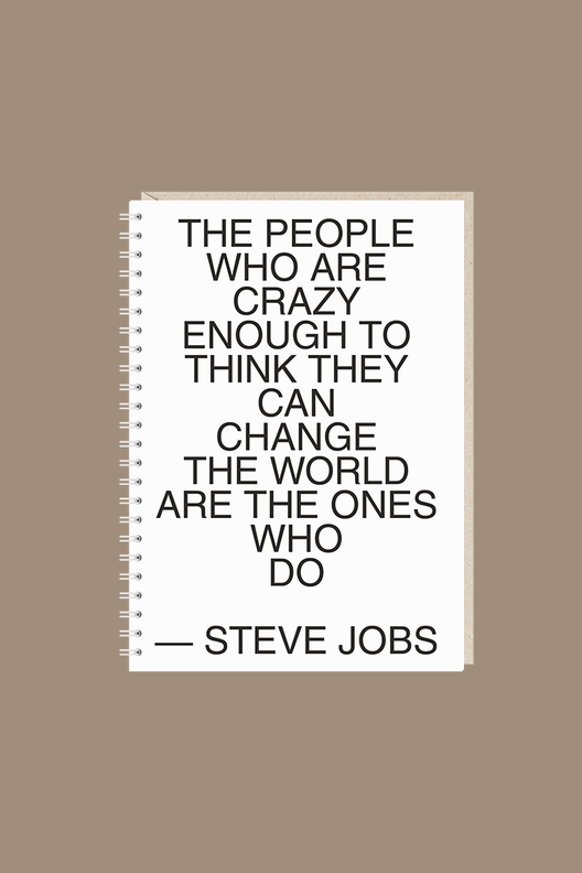 Ежедневник the people who are crazy enough / Mitrozhe