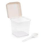 Емкость 1,2л с ложкой прозрачная