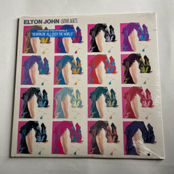 Винтажная виниловая пластинка LP Elton John Leather Jackets (США 1986) (Запечатан)