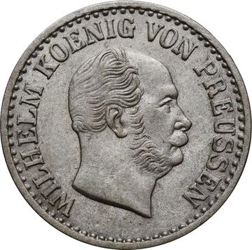 1 серебряный грош 1871 Германия (Пруссия) "A"
