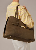 Замшевая сумка Bossy DBR 31382 тундра