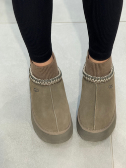 Угги из натуральной замши/ натуральная шерсть