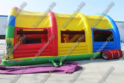 Коммерческий надувной батут "Радуга 2" 13*7*6 м