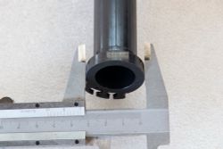 Throttle base tube plastic (53140-copy). Aftermarket. For Honda 22.2mm handlebar