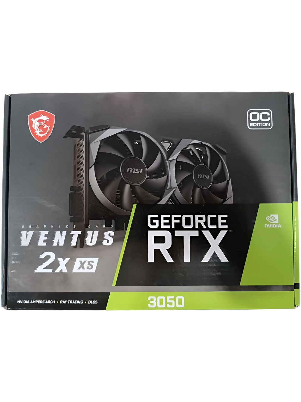 Видеокарта MSI GeForce RTX 3050 VENTUS 2X XS OC 8Gb