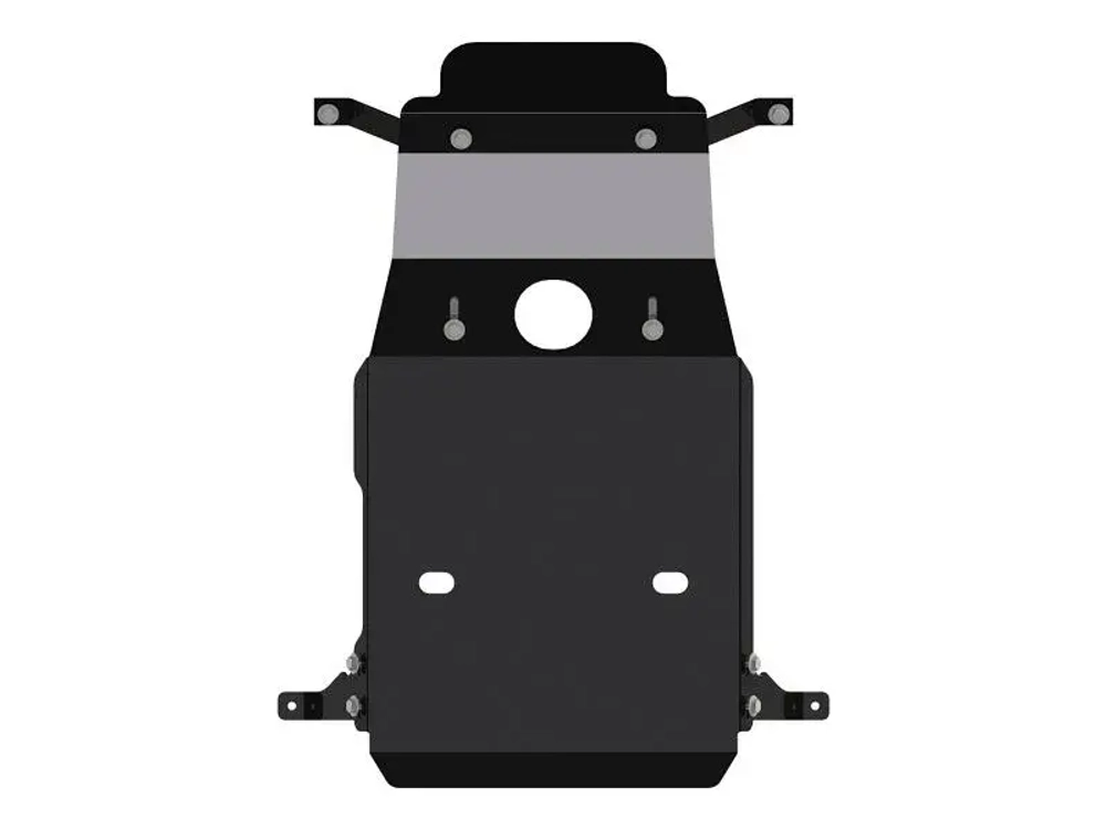 Защита КПП и РК Sheriff для UAZ Patriot 3163 I 2-й Рестайлинг 2014-2016 арт.27.2440
