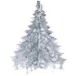 Украшение фольгированное «Волшебная ёлочка» d-40 см, Серебро