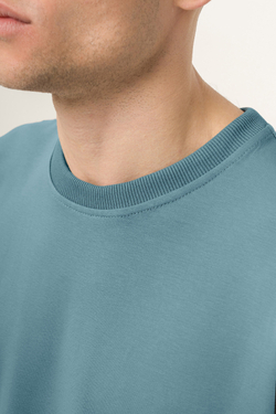 Футболка KUL'TURA OverSize "Basic" Блюстоун