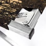 Раскладушка туристич. &quot;СЛЕДОПЫТ&quot; в чехле, 1850х750х400 мм, труба оцинк. 25х25 мм