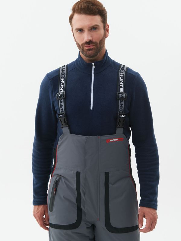 Костюм зимний Siberia LUX ткань Breathable цвет Серый/Черный