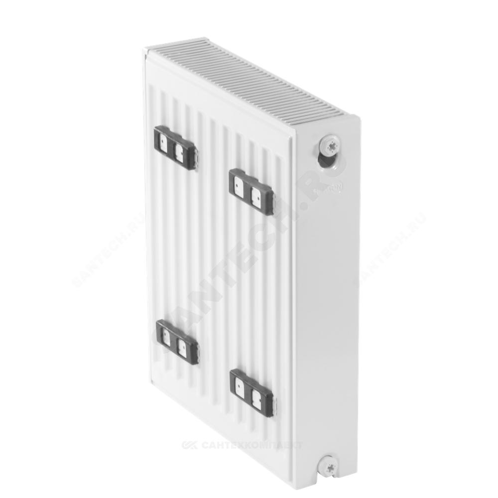 Радиатор стальной панельный Compact C тип 22 500х800 Qну=1772 Вт бок/п RAL 9016 (белый) Heaton Plus