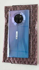 Huawei Mate 30 Pro  Задняя крышка в сборе со стёклами камеры серебро Оригинал Сервисная 02353FFY