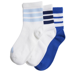 Теннисные носки Adidas Kids Crew Ribbed 3P - разноцветный