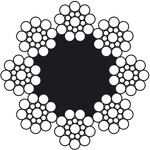 Канат DIN EN 12385-5 8,0  sZ-1570(1370/1770) ПП А1 8х19S-FC Северсталь-метиз