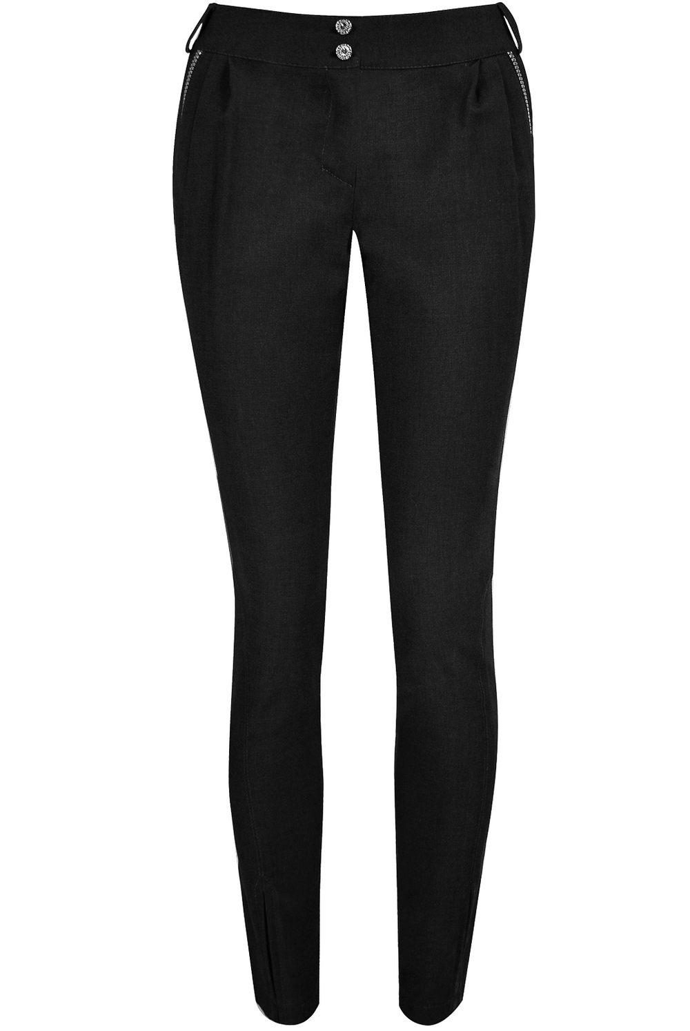 Брюки женские 887Аа, чёрный #70Ч02887А