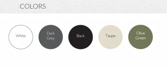 Пластиковый стол Sky Ø105 см, белый