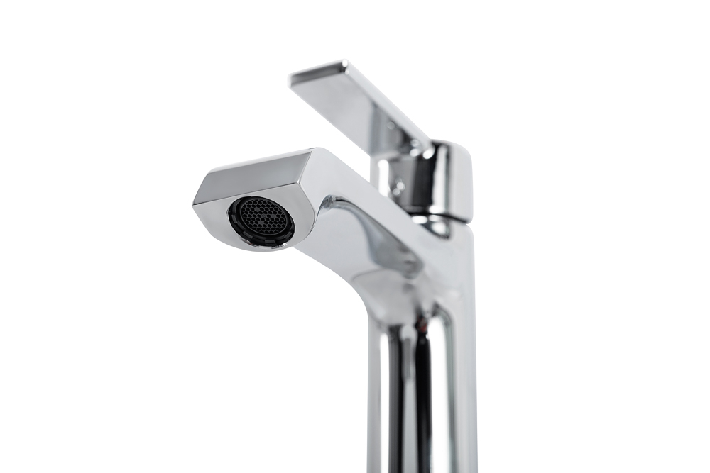 Смеситель BelBagno для раковины, без донного клапана AURORA-LVM-CRM-W0